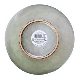 Home Deco Factory Bol Gres Arena Colección Natural Diámetro 19,5 cm Altura 7,3 cm Capacidad 800 ml