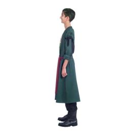 My Other Me Disfraz Roronoa Zoro con Crema para el Pelo, Pendientes, Chaqueta, Pañuelo, Fajín y Pantalón Talla M