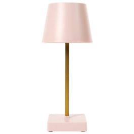 Home Deco Factory Lámpara Led Táctil Rosa 12 COB, 3 Intensidades, Pilas AAA, Decoración Moderna