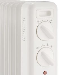 BLAUPUNKT Radiador de Aceite, 5 Elementos, 1000W, Calefactor Eléctrico, Altura 45 cm, Calefacción para Hogar