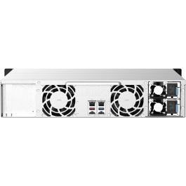 QNAP TS-1273AU-RP-8G Servidor NAS Bastidor 2U, AMD Ryzen Embedded V1500B, 8GB DDR4, HDD & SSD, Serial ATA II/III, 12 Bahías, RAID