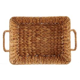 Centro de Mesa Rectangular de Paja Giftdecor 42x28.5x16 cm Marrón (12 Unidades) Centro de Mesa Rectangular de Paja Giftdecor 42x28.5x16 cm Marrón (12 Unidades)