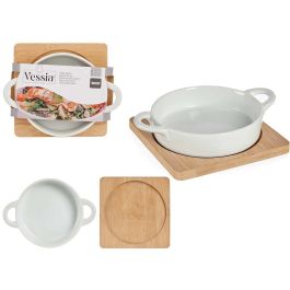 Bandeja Redonda Con Base Bambu 12,5Cm Vessia (24 Unidades) Precio: 138.5000001. SKU: B16JM4E3QH