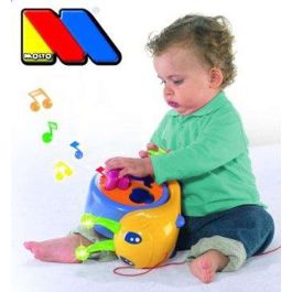 Arrastre caracol encajable con musica 26cm.