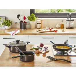 Tefal B5543202 Easy Cook & Clean Sauteuse 24 cm con cubierta, no estilos todas las luces excepto la inducción, hecha en francos Tefal B5543202 Easy Cook & Clean Sauteuse 24 cm con cubierta, no estilos todas las luces excepto la inducción, hecha en francos