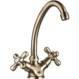 Edouard Rousseau AAAUB69442 Mezclador de Lavabo Retrosol Base Ø 52 mm Caño Giratorio Alto Bronce Viejo Precio: 46.49999992. SKU: B1CDQ9MA5T