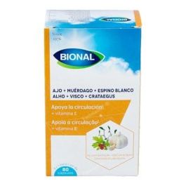 BIONAL Ajo + Muérdago + Espino Blanco 80 Cápsulas para Circulación Normal y Protección Celular Precio: 19.9500004. SKU: B12SME9ALK