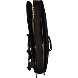 GATOR 4G Funda para 2 Guitarras Eléctricas Nylon Acolchado Negro