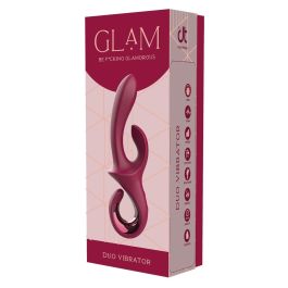 Vibrador Doble Estimulación Dream Toys Glam Rojo Vibrador Doble Estimulación Dream Toys Glam Rojo