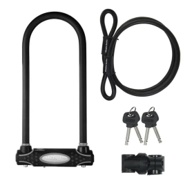Master Lock Candado en U con Cable y Llave - Modelo XL - Acero Cementado, Doble Grillete, Cable 1.20m - Soporte Bicicleta Precio: 61.99000005. SKU: B17LJLABHD