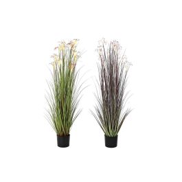 Planta Decorativa DKD Home Decor 45 x 45 x 140 cm Metal Naranja Verde Burdeos PVC (2 Unidades) Precio: 111.68999985. SKU: S3039820
