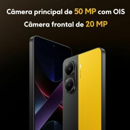 Xiaomi POCO X7 Pro 5G 256GB Negro/Amarillo - Móvil 12GB RAM, Cámara 50MP OIS, Batería 6000mAh HyperCharge 90W, Pantalla AMOLED 1.5K 120Hz IP68