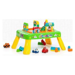 Molto Mesa de Actividades de Plástico con Luces y Sonidos para Bebés, Incluye 24 Piezas y Coche, a partir de 1 Año Molto Mesa de Actividades de Plástico con Luces y Sonidos para Bebés, Incluye 24 Piezas y Coche, a partir de 1 Año