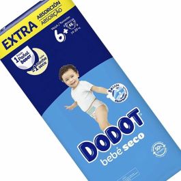 Dodot Pañales ETAPAS EXTRA Talla 6 (14-20 kg) 48 unidades con Microperlas Absorbentes y 3 tubos ultra-absorbentes