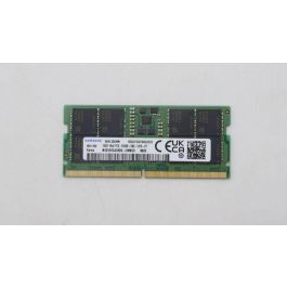 Lenovo DDR5 SODIMM memory module, 16GB capacity, 5600MHz speed, optimized for Lenovo ThinkPad systems, ideal for multitasking. Precio: 178.49999981. SKU: B1C96YCE7C