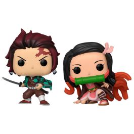 FUNKO Blister 2 figuras POP Demon Slayer Kimetsu no Yaiba Tanjiro & Nezuko Exclusive