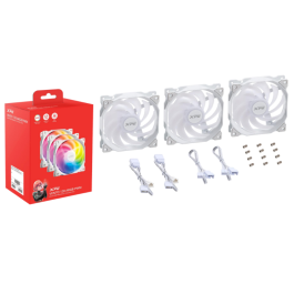 XPG VENTO 120 ARGB PWM Carcasa del ordenador Ventilador 12 cm Blanco 3 pieza(s) Precio: 30.94999952. SKU: B1D5W57H5M