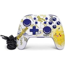 Power A Mando Inalámbrico NSGP0063-01 para Nintendo Switch Pikachu School Days