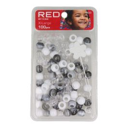 Red Kiss Xl Hair Beads 100 Pcs (Black) Precio: 3.50000002. SKU: B1DFHBE66L