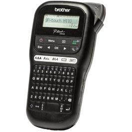 Brother P-touch H110 QWERTY - Impresora de etiquetas portátil TZe con transferencia térmica, 180 DPI, 20 mm/s