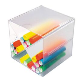 Deflecto 350201 Organizador Modular con Divisor en Aspa Transparente Precio: 18.58999956. SKU: B1KFJD2C8A