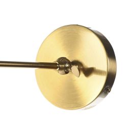 Lampara Aplique Vintage DKD Home Decor Dorado Negro 53 x 23 x 26 cm