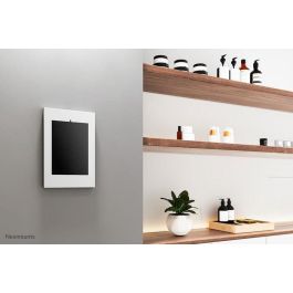 Neomounts WL15-650WH1 Soporte de Pared para Tablet con Bloqueo, VESA 75x75, Compatible con Tablets de 9.7-11" - Blanco