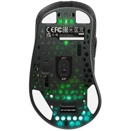 CHERRY Xtrfy MSM M4 RGB Wireless schwarz Ratón Gaming Inalámbrico Óptico 19000 DPI Negro Ergonómico Mano Derecha
