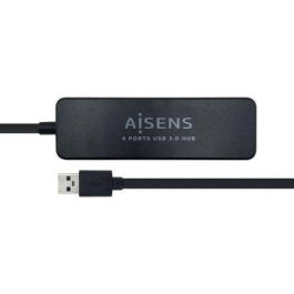 Aisens Hub Usb 3.0, Tipo A-M - 4Xtipo A-H Negro 30 cm Aisens Hub Usb 3.0, Tipo A-M - 4Xtipo A-H Negro 30 cm