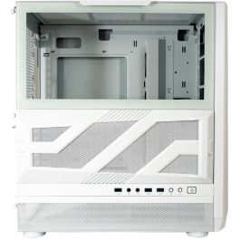 LC-Power Torre Gaming 900W ATX Lumaxx Light, PC Midi-Tower Blanco con Ventana de Vidrio Templado