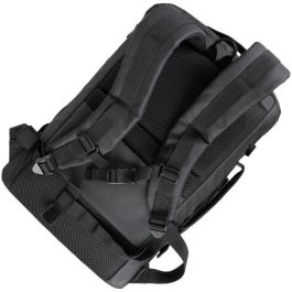 Rivacase Tegel 8465 Mochila casual para portátil 17.3" negra de poliéster ECO-FRIENDLY RPET unisex