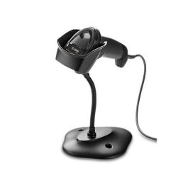 Zebra DS2208-SR00007ZZWW Escáner 1D/2D USB de Mano Negro con Base y Cable (Kit DS2208-SR + 20-71043-04R)