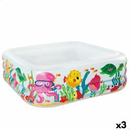 Piscina Hinchable para Niños Intex Acuario 340 L 159 x 50 x 159 cm (3 Unidades)