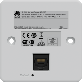 Huawei eKit AP162E 50087150 Punto de Acceso Wi-Fi 2975 Mbit/s Doble Banda 2.4/5 GHz PoE Blanco