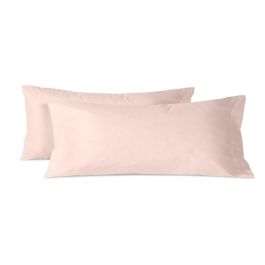 Funda de almohada HappyFriday BASIC Rosa claro 45 x 110 cm (2 Unidades) Precio: 22.9294999637. SKU: B18H3NNFHD