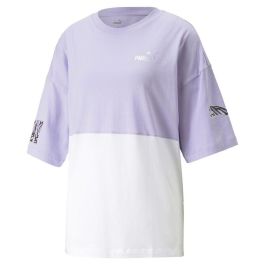 Camiseta de Manga Corta Mujer Puma Power Nova Shin Malva