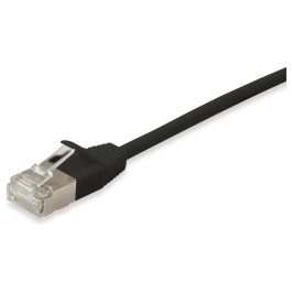EQUIP 606127 Cable de Red Cat6A F/FTP LSZH Slim, 5m, Negro, 2xRJ45