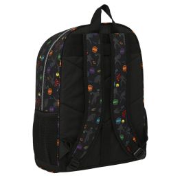 Mochila Escolar The Avengers Super heroes Negro (32 x 42 x 14 cm)