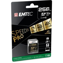 EMTEC Tarjeta de Memoria SpeedIN Pro 256GB UHS-I U3 V30