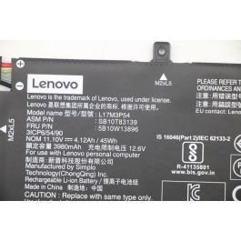 Lenovo Batería 11.1V 45Wh 3 celdas