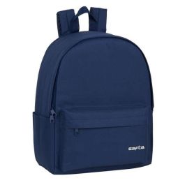Cartera Escolar Safta Day Pack Ordenador 14,1-' Basic Azul Marino 310x160x400 mm Cartera Escolar Safta Day Pack Ordenador 14,1-' Basic Azul Marino 310x160x400 mm