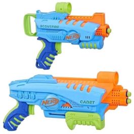 Nerf HAS5010996115799 Elite Junior Ultimate Starter Set, 2 Blasters, 15 Darts Nerf HAS5010996115799 Elite Junior Ultimate Starter Set, 2 Blasters, 15 Darts
