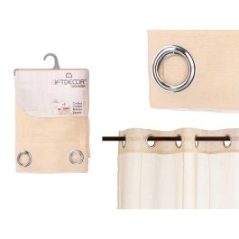 Cortina Visillo Natural 140X260 Cm Giftdecor (6 Unidades) Precio: 36.49999969. SKU: B16CG3MXFX