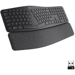 Logitech K860 ERGO Teclado Ergonómico Inalámbrico, Diseño Dividido con Reposamuñecas Integrado, Reduce Flexión Muñeca Precio: 127.50000021. SKU: S7133953