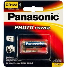 Panasonic CR123 A, 3V, 1400mAhLi-Ion, Photo Power Precio: 3.95000023. SKU: B18AZ8C87A