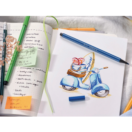 Stabilo Rotulador Pen 68 Caja 10 Ud Rojo