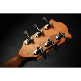 LAG Guitarra Acustica Dreadnought Zurdos Natural Satinado