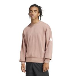 Sudadera sin Capucha Hombre Adidas Swt French Terry Rosa XS