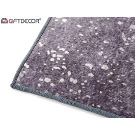 Alfombra Gris 133X190Cm Con Manchas Plateadas Giftdecor (9 Unidades) Alfombra Gris 133X190Cm Con Manchas Plateadas Giftdecor (9 Unidades)