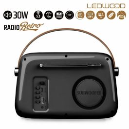Radio Transistor Ledwood ALMA BLK Negro 30 W